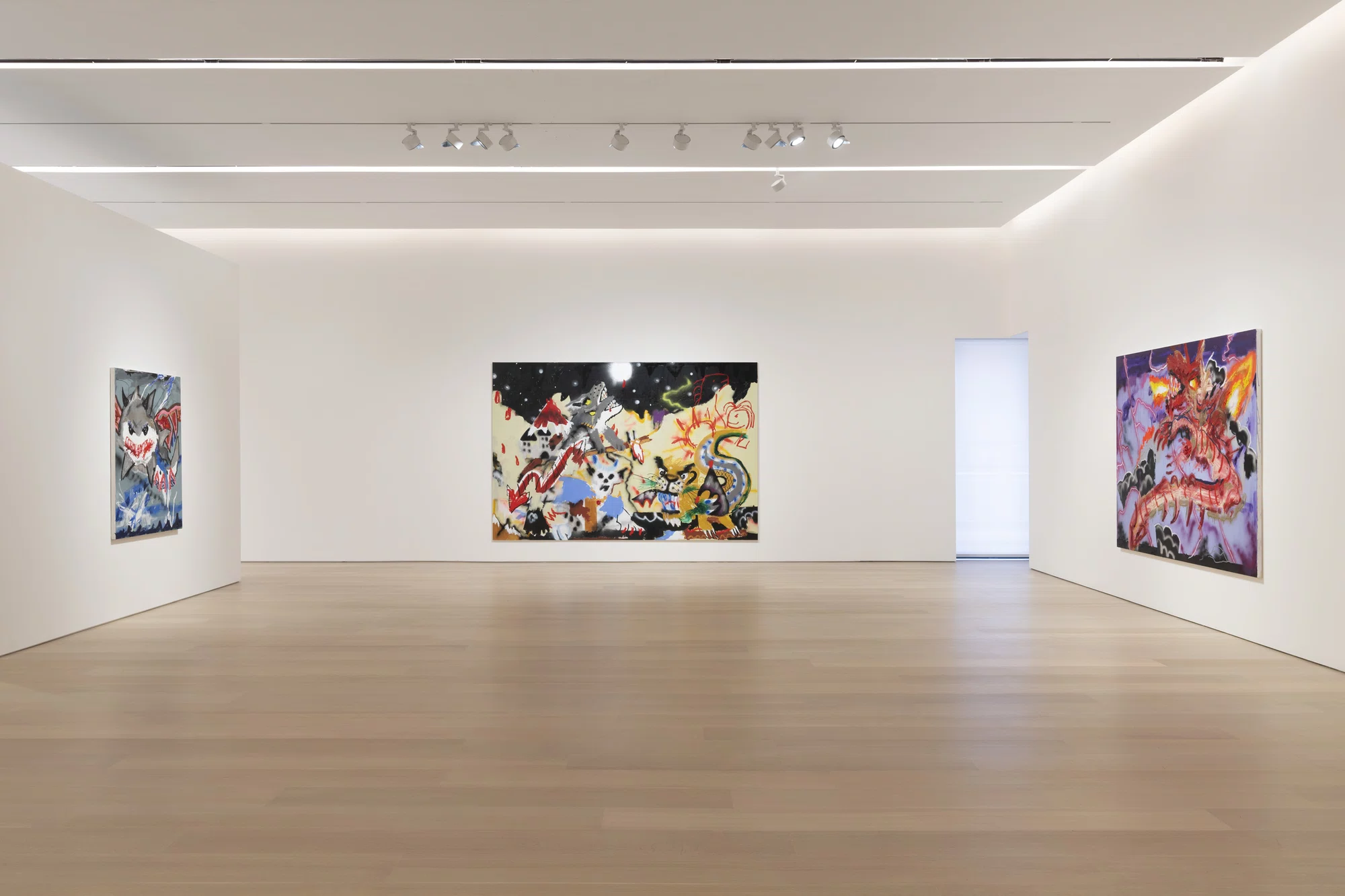 Installation view of After Hours by Robert Nava