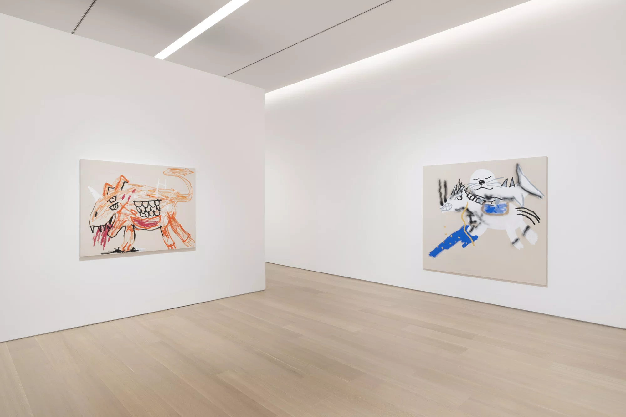 Installation view of After Hours by Robert Nava