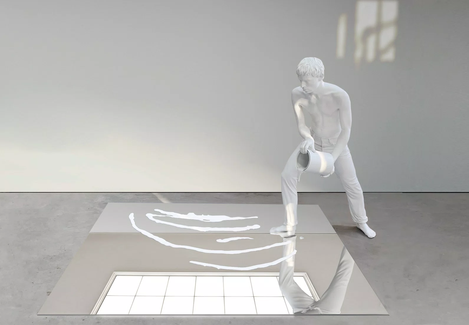 Action Painter, Fig. 1 by Elmgreen & Dragset