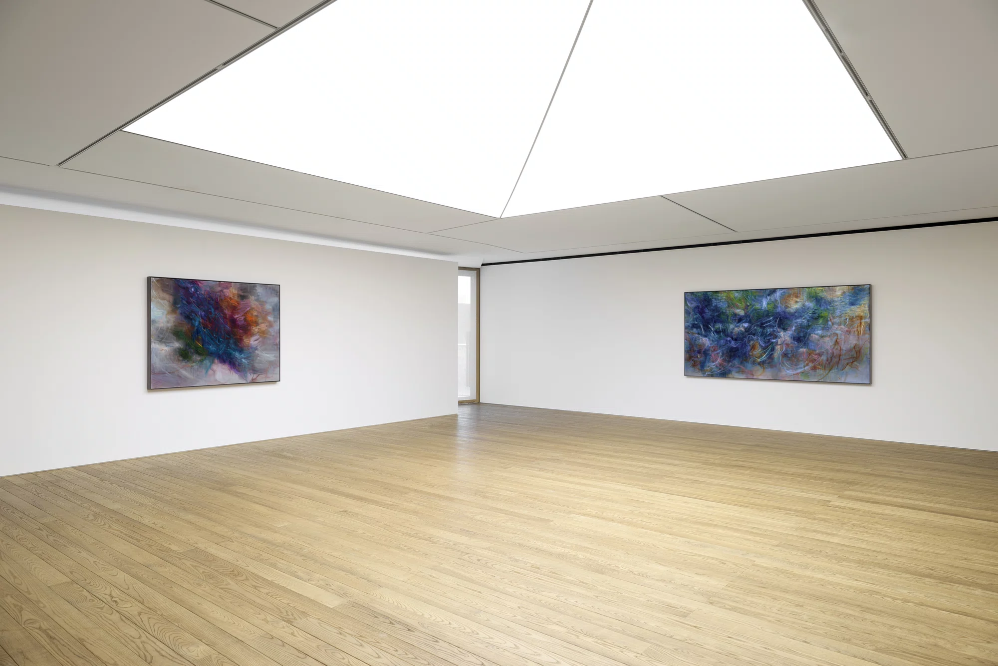 Installation view of Sea Mirror by Nigel Cooke