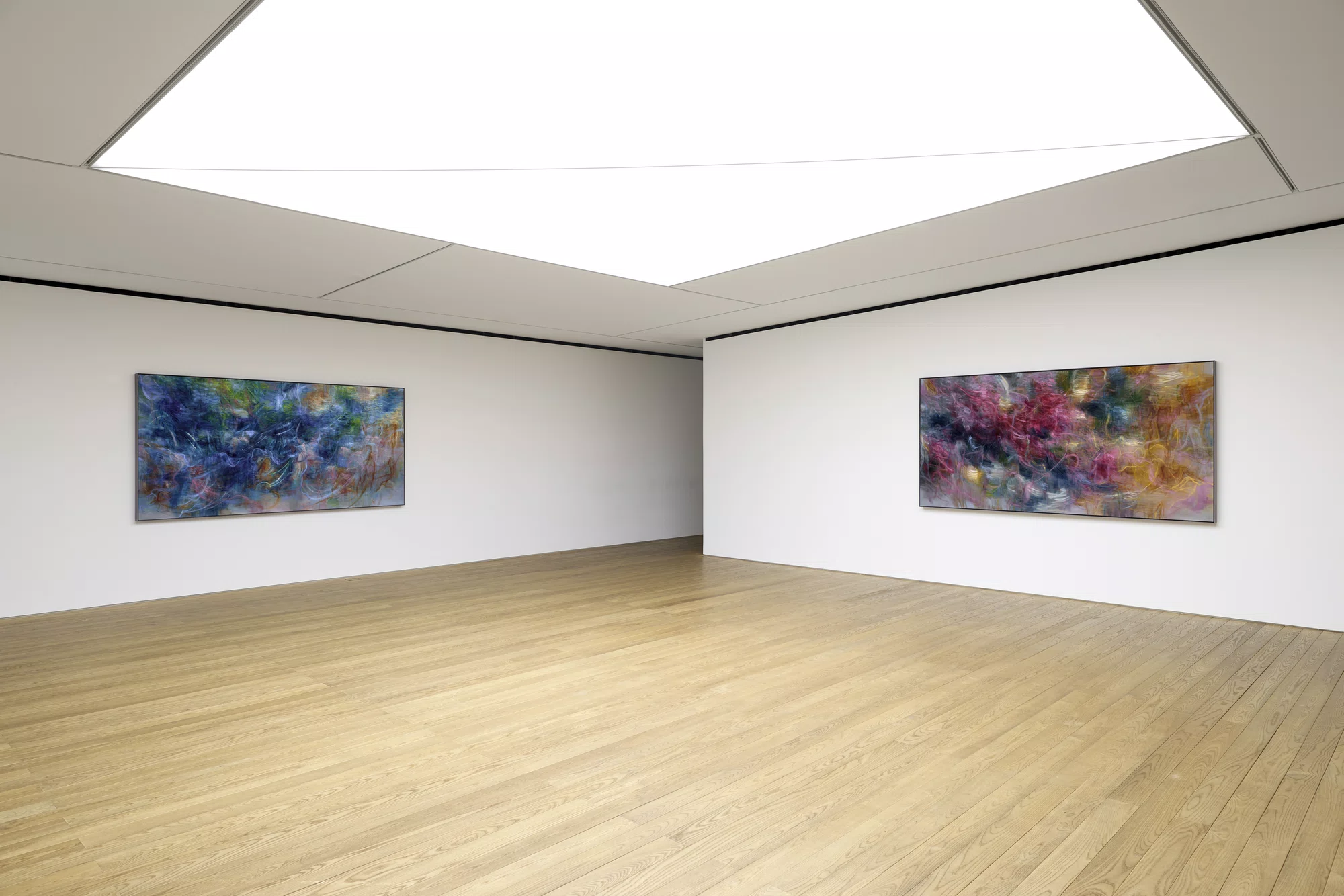 Installation view of Sea Mirror by Nigel Cooke