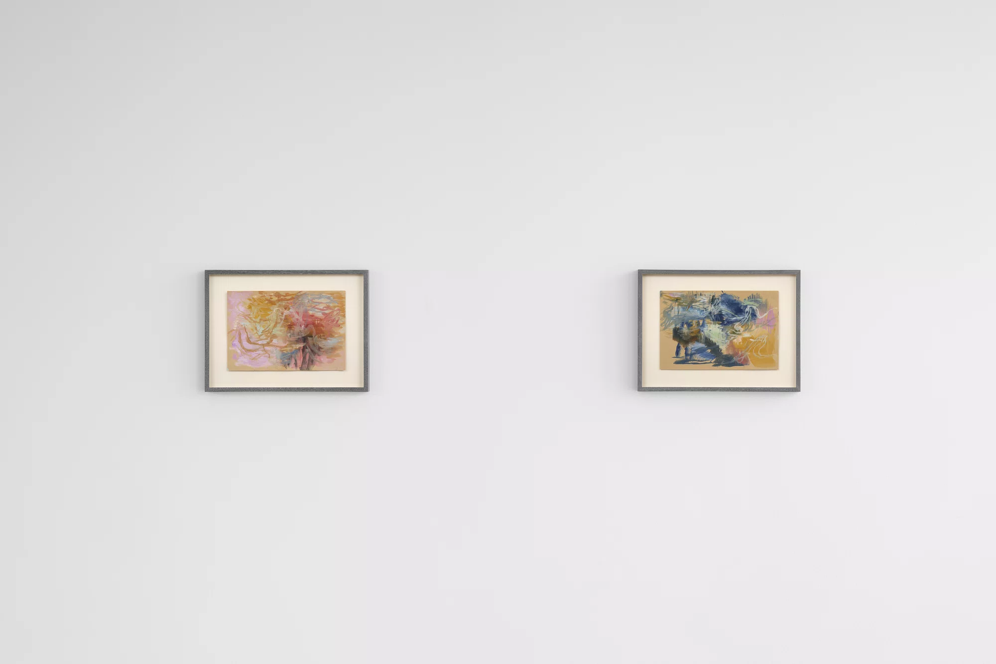 Installation view of Sea Mirror by Nigel Cooke