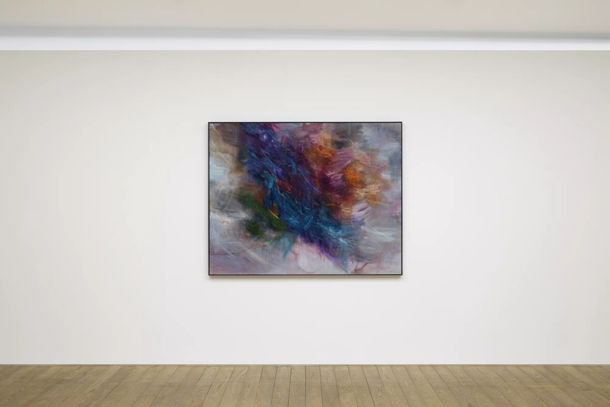 Installation view of Sea Mirror by Nigel Cooke