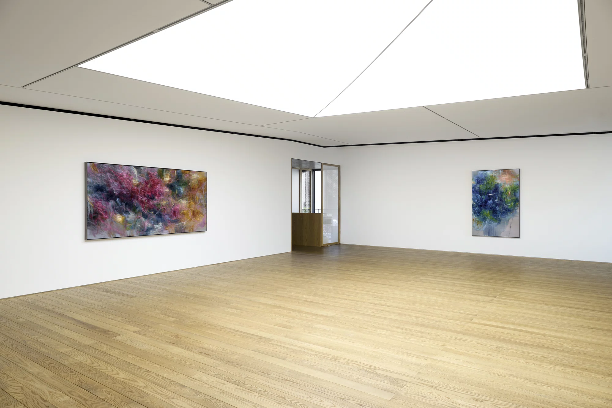 Installation view of Sea Mirror by Nigel Cooke