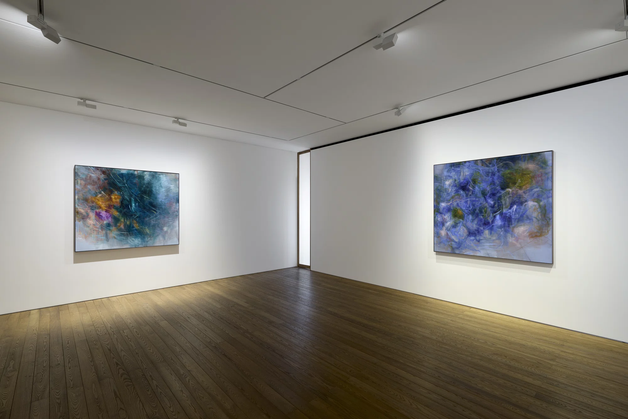 Installation view of Sea Mirror by Nigel Cooke