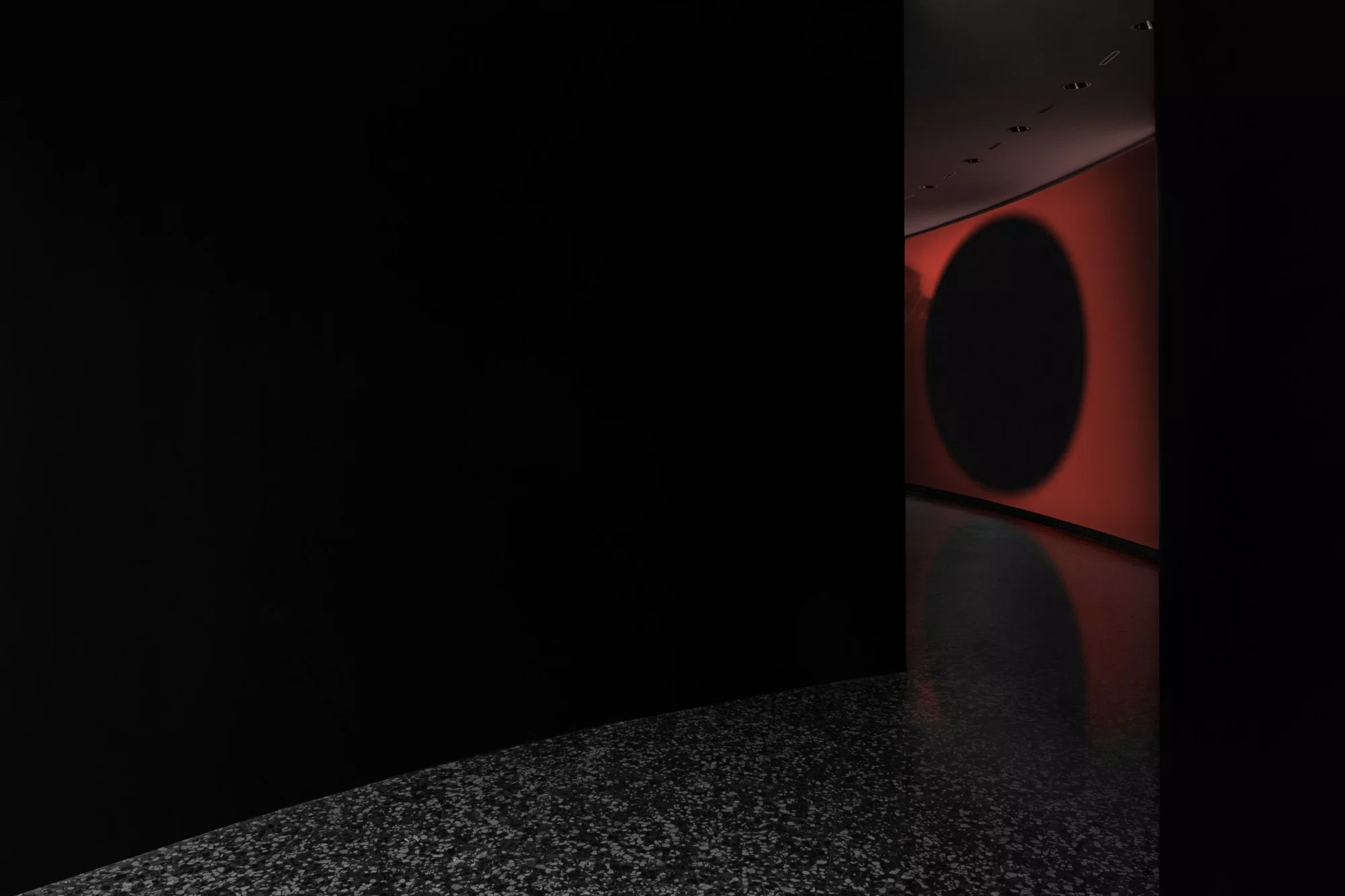 Installation view of Love, Queen by Adam Pendleton at the Hirshhorn Museum and Sculpture Garden