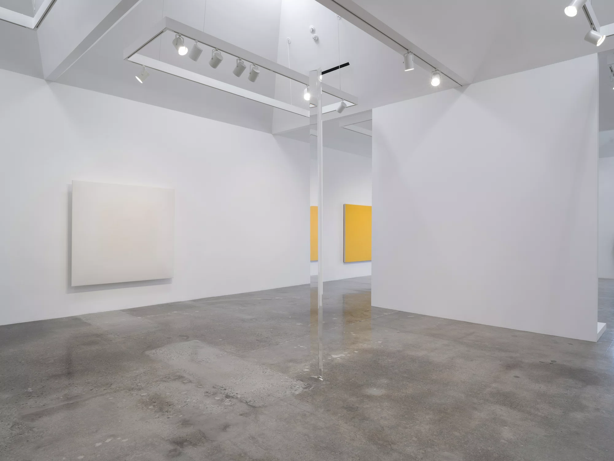 Installation view of Robert Irwin in Los Angeles