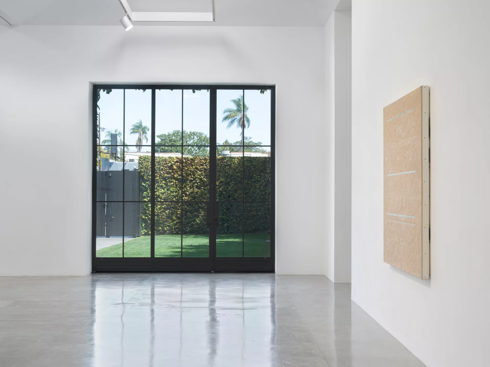 Installation view of Robert Irwin in Los Angeles