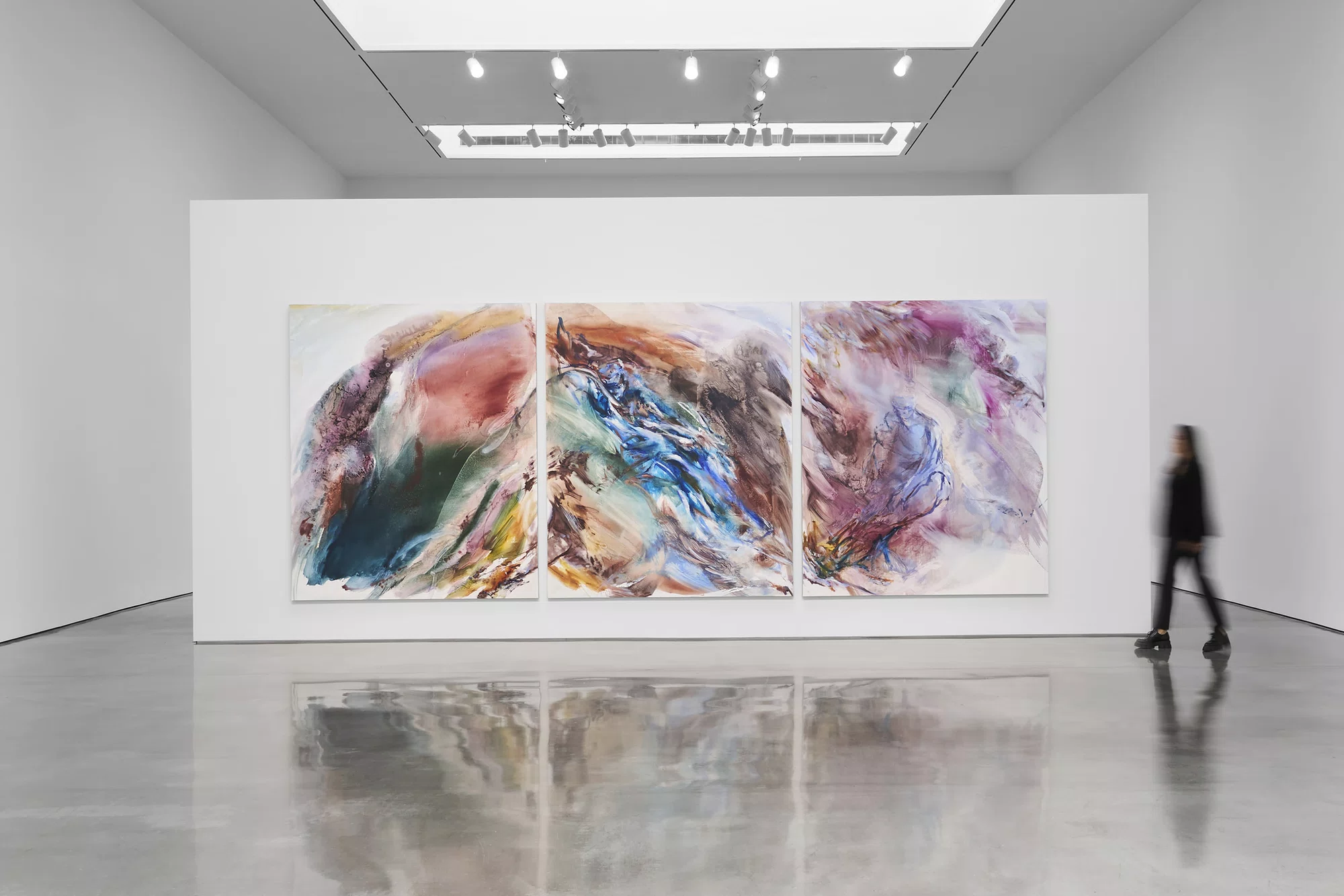 Installation view of There is something that stays by Kylie Manning