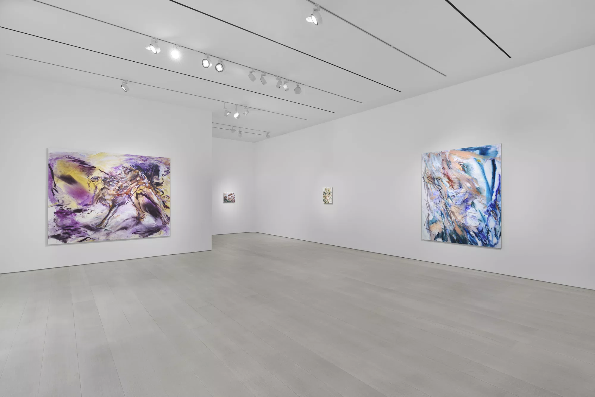 Installation view of There is something that stays by Kylie Manning