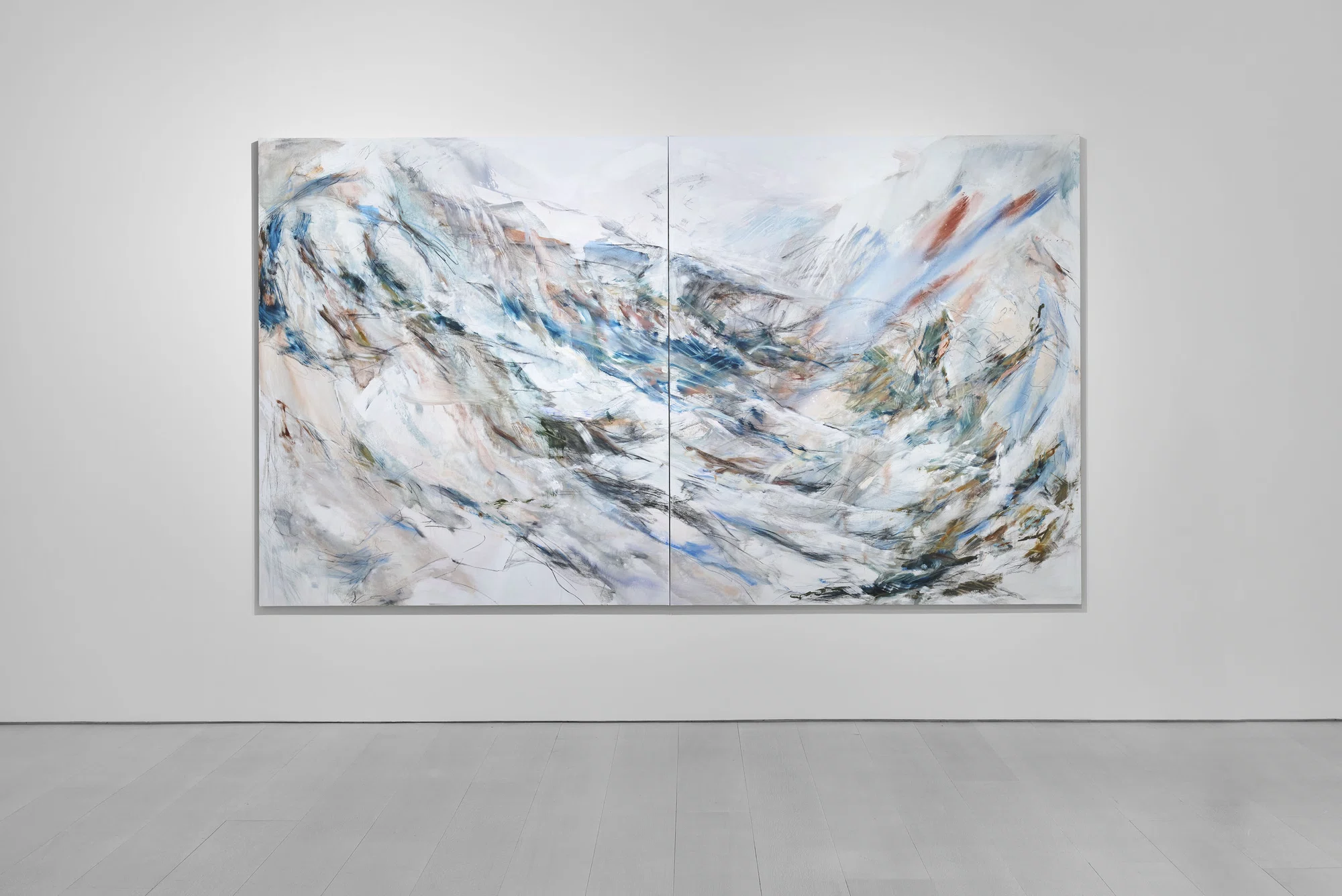 Installation view of There is something that stays by Kylie Manning