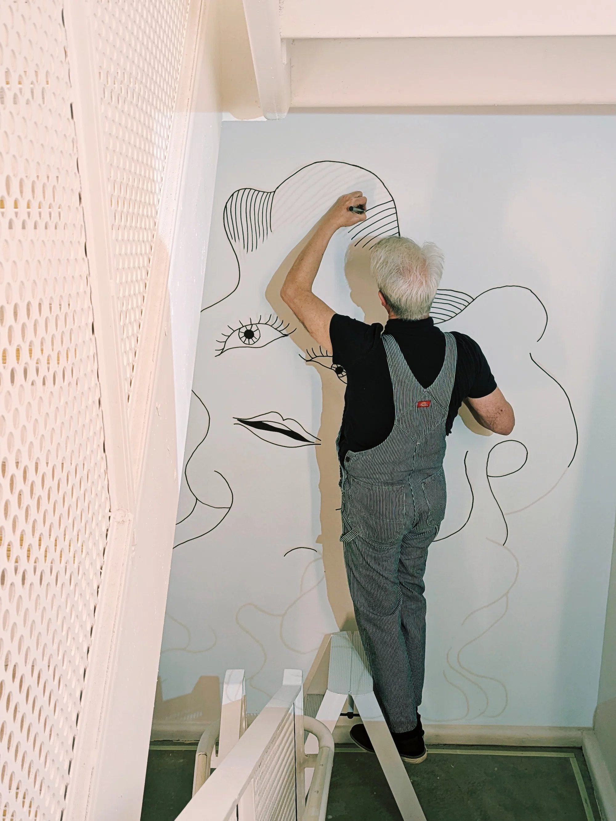 Portrait of David Byrne